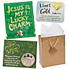 48 Pc. Religious St. Patrick's Day Handout Kit for 12 Image 1