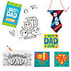 48 Pc. Value Father&#8217;s Day Craft Kit Assortment - Makes 24 Image 1