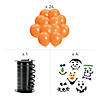 49 Pc. Halloween Pumpkin Balloon Decorating Craft Kit - Makes 24 Image 1