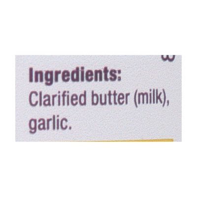 4th and Heart - Ghee - Garlic - Case of 6 - 9 oz Image 1