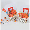 5 1/2" Basketball Hoop Ball Toss Plastic Pen Games - 12 Pcs. Image 1