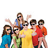 5 1/2" Bulk 120 Pc. Adults Bright Neon Plastic Sunglasses Image 1