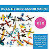 5" - 9" Bulk 50 Pc. Bright Colors & Patterns Glider Assortment Image 2