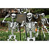 5 Ft. Life Size Posable Skeleton Halloween Decorations - 4 Pc. Image 2