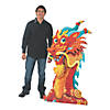 5 Ft. Lunar New Year Dragon Head Cardboard Cutout Stand-Up Image 1