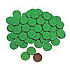 5 lbs. Bulk 380 Pc. St. Patrick&#8217;s Day Green Foil-Covered Chocolate Coins Image 1