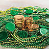5 lbs. Bulk 380 Pc. St. Patrick&#8217;s Day Green Foil-Covered Chocolate Coins Image 1