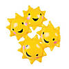 5" Mini Inflatable You Are My Sunshine Sun Shape Beach Balls - 12 Pc. Image 1