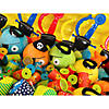 5" Pirate Bright Solid Color Stuffed Happy Octopuses - 12 Pc. Image 1
