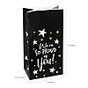 5" x 10" Bulk Graduation Paper Treat Bags with Stickers for 48 Image 1