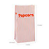 5" x 10" Popcorn Paper Bags - 12 Pc. Image 1