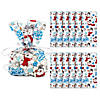 5" x 11 1/2" Frosty the Snowman&#8482; Cellophane Bags - 12 Pc. Image 1