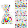 5" x 11 1/2" Happy Easter Cellophane Bags - 12 Pc. Image 1