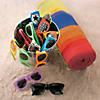 5" x 4 3/4" Bulk 48 Pc. Kids Patterned Plastic Sunglasses Assortment Image 2