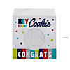 5" x 5" Graduation Smart Cookie Treat Bags with Window - 24 Pc. Image 1