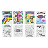 5" x 7" Bulk 72 Pc. Religious Bible Lessons Paper Coloring Books Image 1