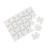 5" x 7" Bulk Set of 48 DIY Design Your Own 24-Pc. White Puzzles Image 1