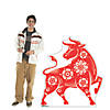 51" Year of the Ox Lunar New Year Cardboard Cutout Stand-Up Image 1