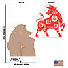 51" Year of the Ox Lunar New Year Cardboard Cutout Stand-Up Image 2
