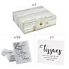 52 Pc. Wedding Tissues Kit for 50 Guests Image 1