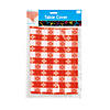 52" x 90" Bulk Red & White Checkered Plastic Tablecloth - 12 Pc. Image 3