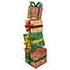 53" LED Lighted Stacked Christmas Gifts Outdoor Decoration Image 1