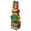 53" LED Lighted Stacked Christmas Gifts Outdoor Decoration Image 2