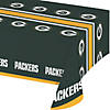 54&#8221; x 102&#8221; Nfl Green Bay Packers Plastic Tablecloths 3 Count Image 1