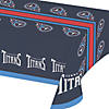 54&#8221; x 102&#8221; Nfl Tennessee Titans Plastic Tablecloths 3 Count Image 1