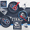 54&#8221; x 102&#8221; Nfl Tennessee Titans Plastic Tablecloths 3 Count Image 2
