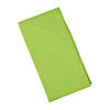 54" x 108" Lime Green Plastic Tablecloth Image 1