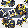 54&#8221; x 108&#8221; Ncaa University Of Michigan Plastic Tablecloths 3 Count Image 2