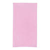 54" x 108" Pink Rectangular Disposable Plastic Tablecloths (96 Tablecloths) Image 1