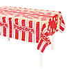 54" x 108" Popcorn Plastic Tablecloth Image 1