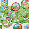 57 Pc. Farm Animals Birthday Party Supplies Kit for 8 Guests Image 1