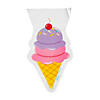 6 1/2" x 11 1/2" Ice Cream Cellophane Bags &#8211; 36 Pc.  Image 1