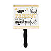 6 1/2" x 6 1/2" Proud Parent of the Graduate Cardboard Signs - 12 Pc. Image 1