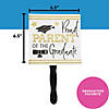 6 1/2" x 6 1/2" Proud Parent of the Graduate Cardboard Signs - 12 Pc. Image 1