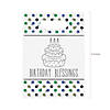 6 1/2" x 9" Blessings on Your Birthday Plastic Goody Bags - 24 Pc. Image 1