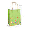 6 1/2" x 9" Bulk 60 Pc. Medium Bright Sprinkle Kraft Paper Bags Image 1