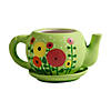 6 3/4" x 4" DIY Ceramic Teapot-Shaped Flower Planters - 12 Pc. Image 2