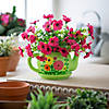 6 3/4" x 4" DIY Ceramic Teapot-Shaped Flower Planters - 12 Pc. Image 3