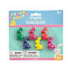 6-Color Bunny-Shaped Crayons - 24 Pc. Image 2