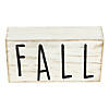 6" Distressed Wood Autumn Harvest Fall Sign Image 1