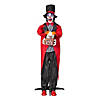 6 Ft. Shaking Clown Holding Jack-in-the-Box Head Animated Prop Image 1