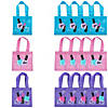 6" x 6" Mini Spa Party Nonwoven Tote Bags - 12 Pc. Image 1