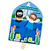 6" x 8" Religious Baptism of Jesus Foam Craft Kit - Makes 12 Image 1
