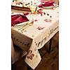 60" X 84" Rustic Leaves Print Tablecloth Image 3