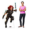 68" Marvel Comics What If? Post-Apocalyptic Black Widow Life-Size Cardboard Cutout Stand-Up Image 1