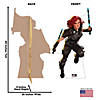 68" Marvel Comics What If? Post-Apocalyptic Black Widow Life-Size Cardboard Cutout Stand-Up Image 1